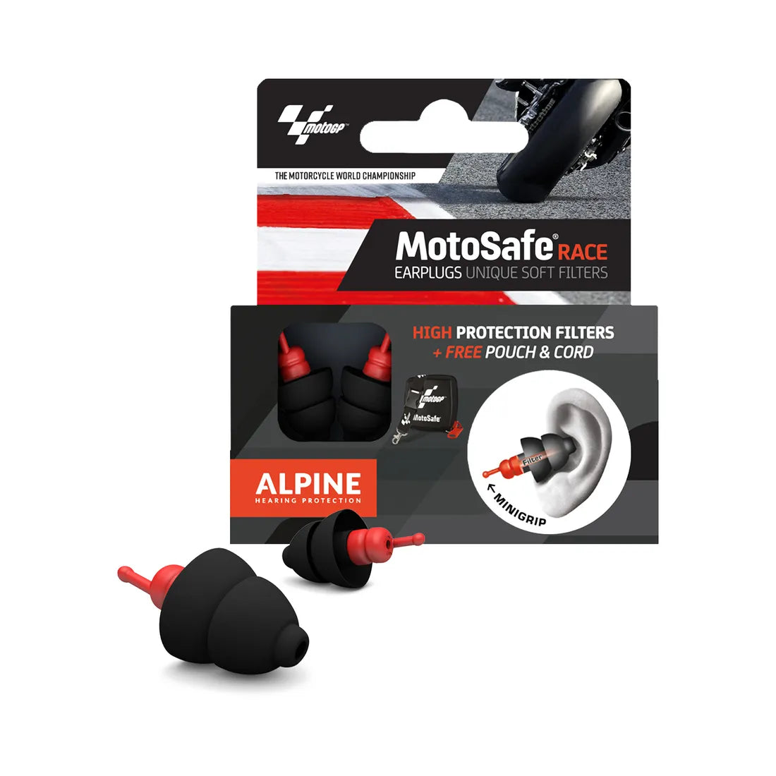 Alpine Öronproppar Motosafe MotoGP