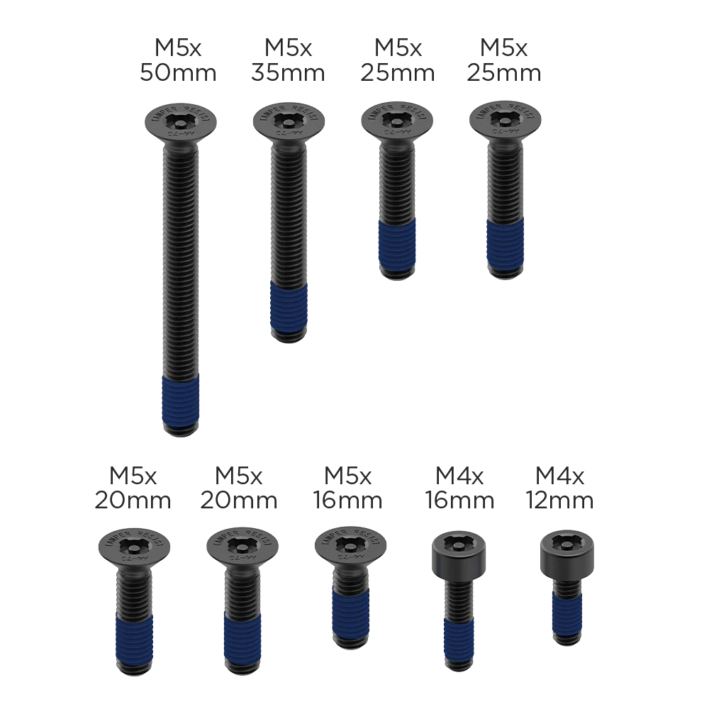Quad Lock Stöldskyddsskruv-kit - Säkerhet för ditt fäste