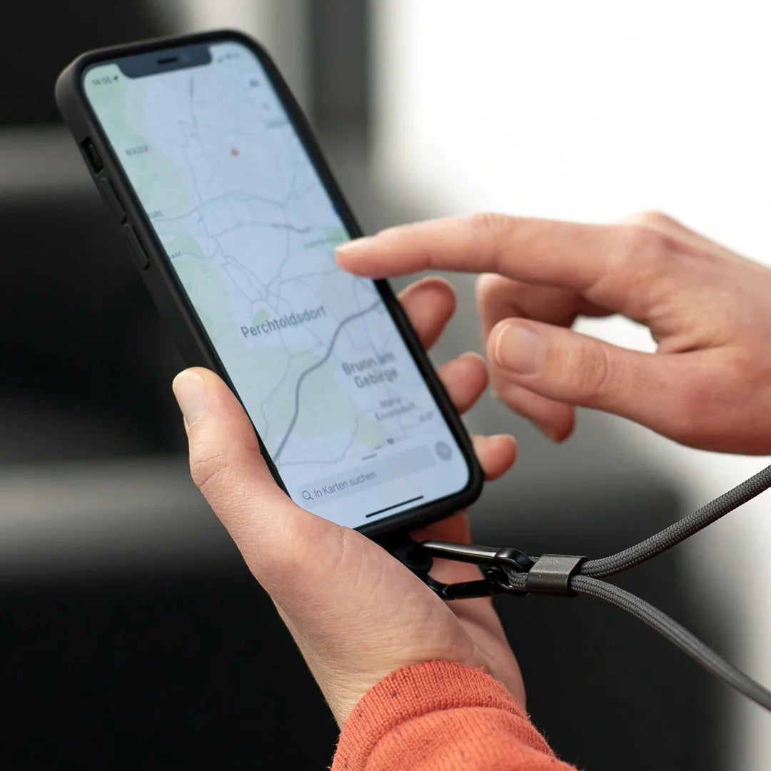 SP Connect Phone Case Lanyard Svart